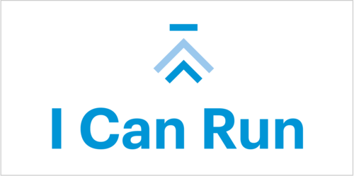 I-can-run-white I can run logo