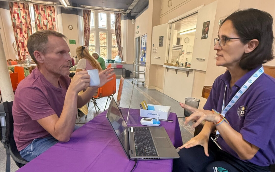 Finding support to stop smoking with Feel Good Suffolk at Bury Drop In