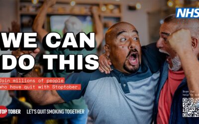 Meskime rūkyti kartu! „Feel Good Suffolk“ remia nacionalinę „Stoptober“ kampaniją.